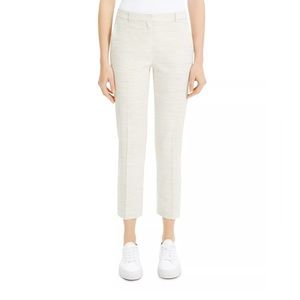 Theory Tailored Cropped Trousers - size 6